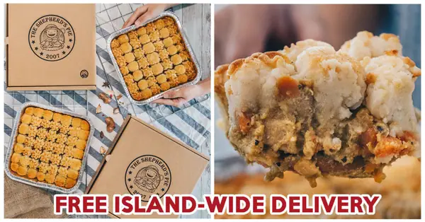 The Shepherd’s Pie Has A New Baked Satay Chicken Pie With Island-wide Delivery