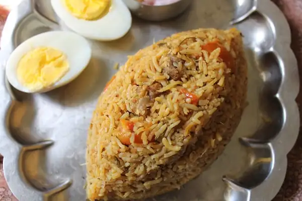 Pressure Cooker Mutton Biryani Recipe