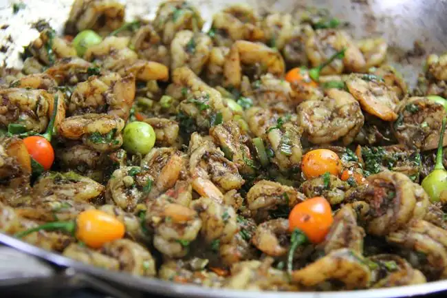 Spicy Geera Shrimp (Caribbean Roasted Cumin)