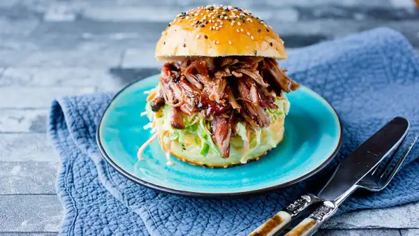 Pulled pork – Digg burger with juicy pork
