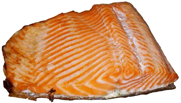 Baked Salmon with Cilantro-Garlic Oil