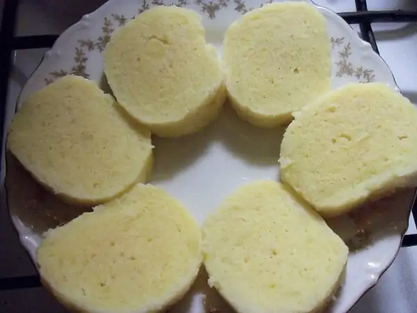 Fancy potato dumplings without eggs