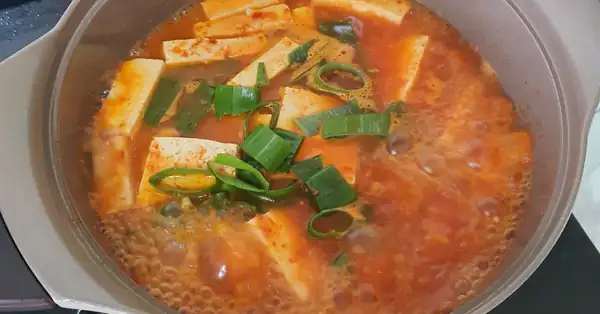 Super simple tofu stew