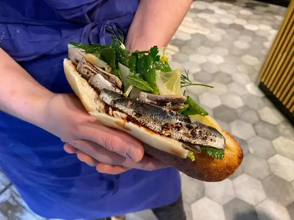 Sardine sandwich recipe