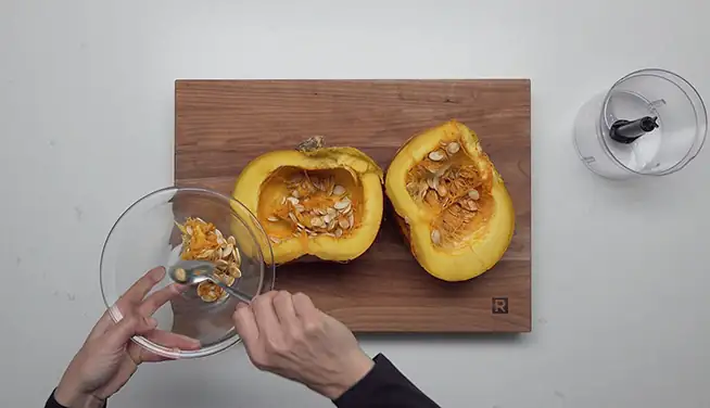 Homemade pumpkin puree