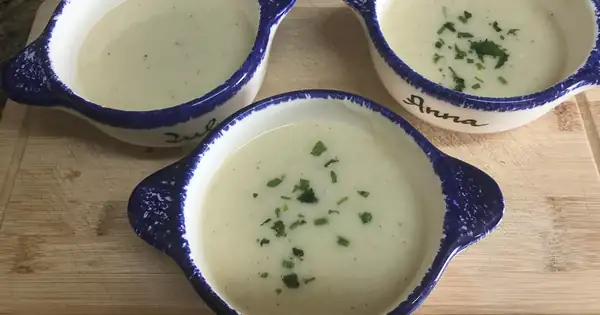Receta de sopa cremosa de coliflor, enviada por Iran Carlos Stalliviere Correa
