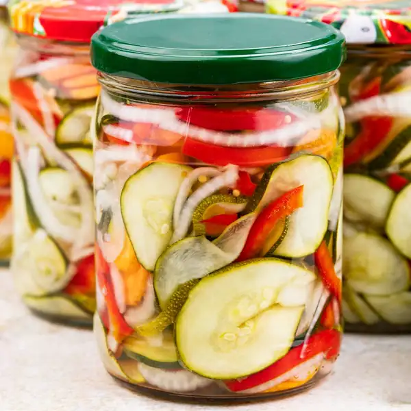 Zucchini salad for winter