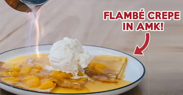 Galettes Review: Flambé Desserts And Mille Crepe Cakes At This HDB Cafe In Ang Mo Kio