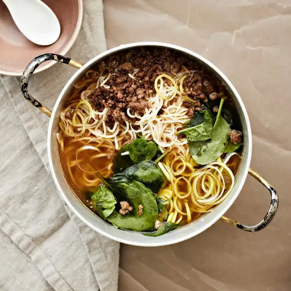 Comida cotidiana | El sabroso ramen y la sopa de carne picada se preparan tan rápido en casa que casi parece trampa