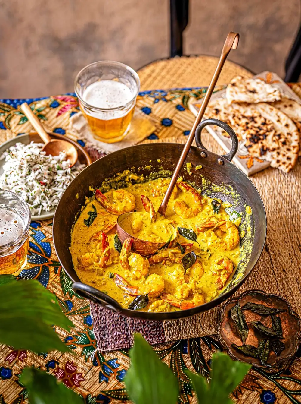 Sri Lankan prawn curry