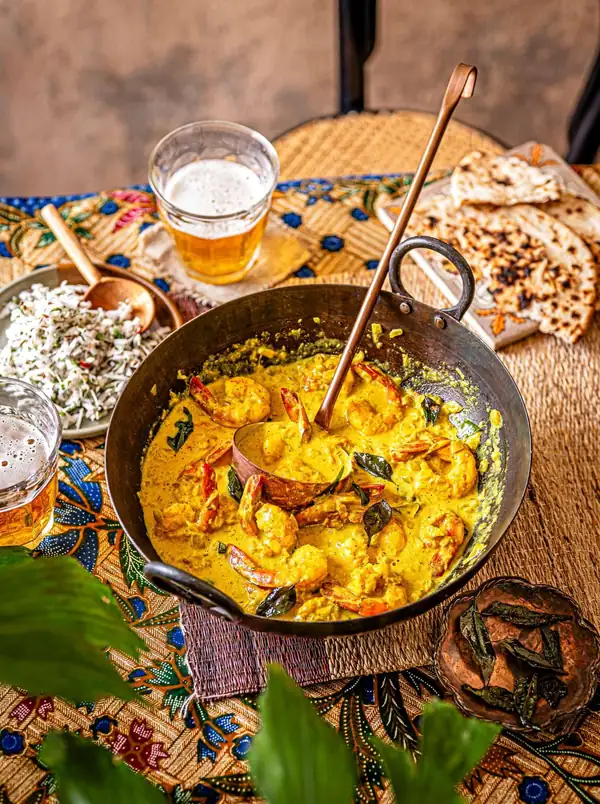Sri Lankan prawn curry