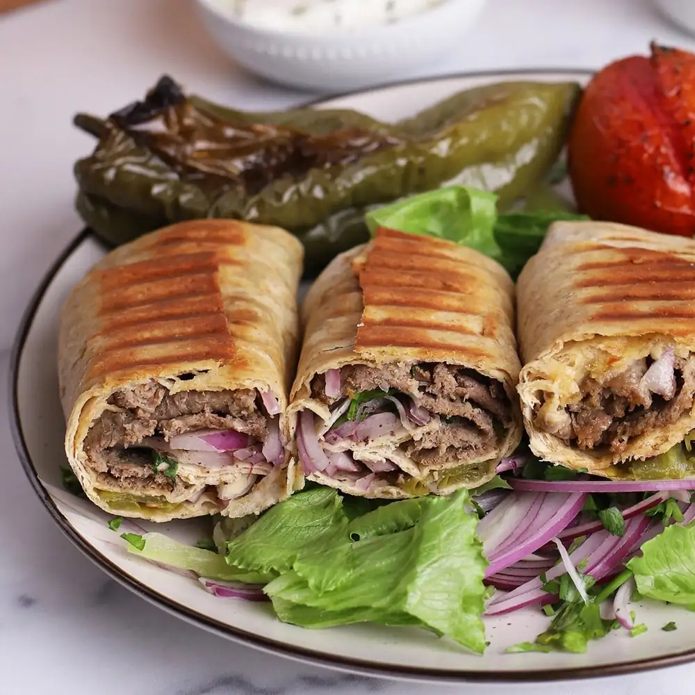 Homemade Doner Kebab