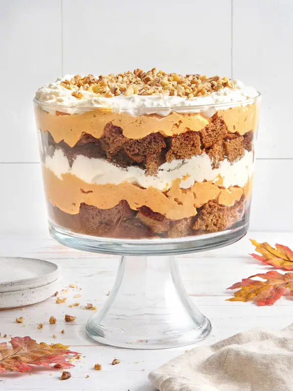 Pumpkin Trifle: Sugar, Spice & Fall in Every Bite 🎃 🍂
