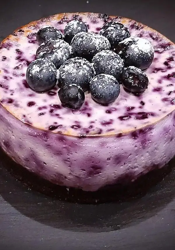 Blueberry Oreo Cheesecake