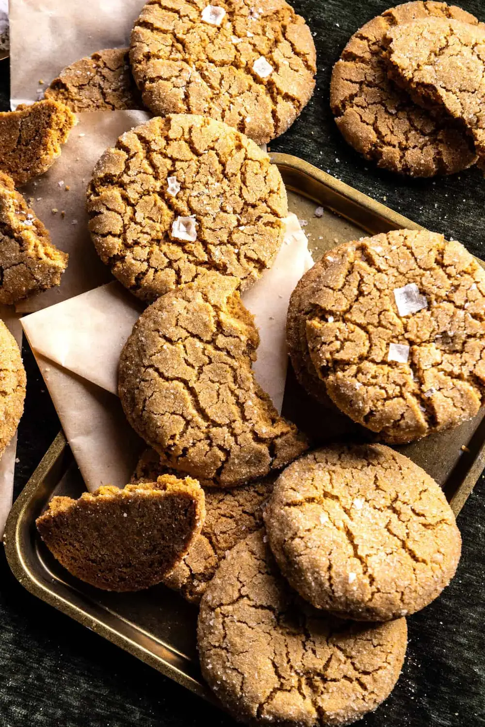 Galletas de mantequilla de cacahuete saladas