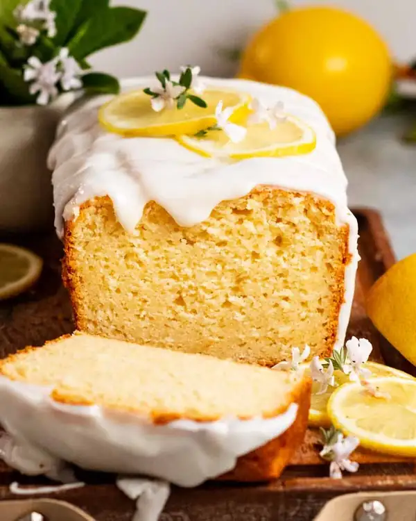 Glazed lemon loaf