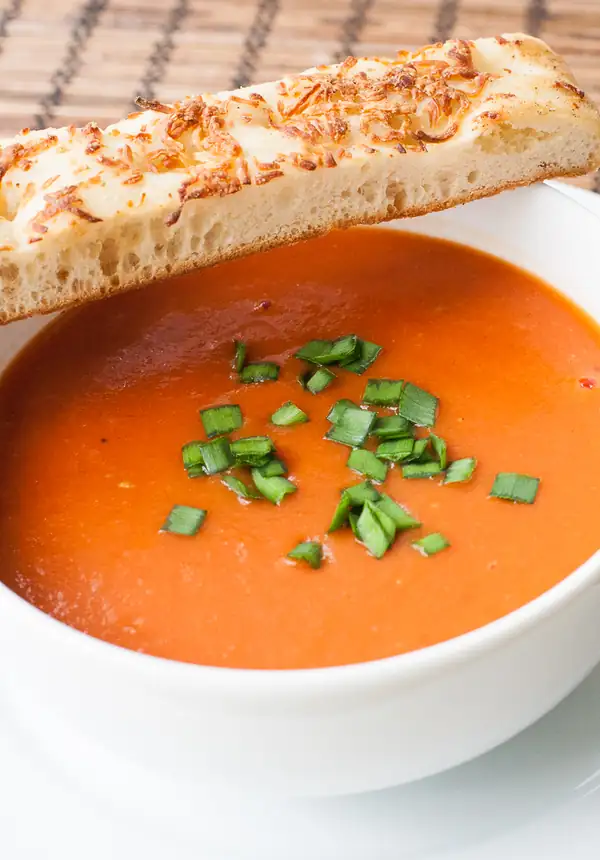 Crema de tomate fácil - La cocina chilena de Pilar Hernández