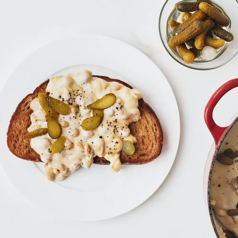 Creamy Fondue Beans
