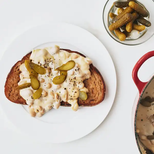 Creamy Fondue Beans