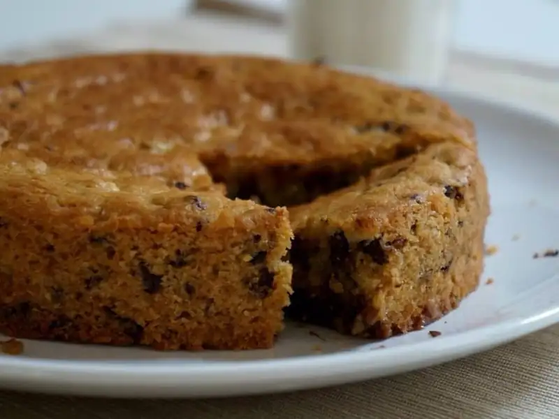 Very simple cookie-style cake