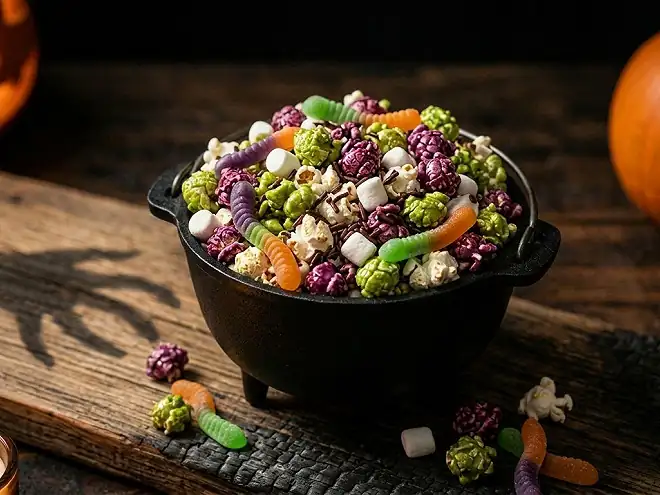 Halloween 2026: This year, let's avoid processed sweets with this homemade colorful popcorn