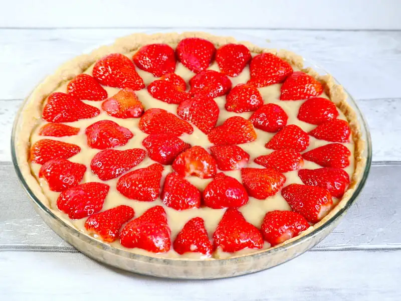 100% Homemade Strawberry Tart