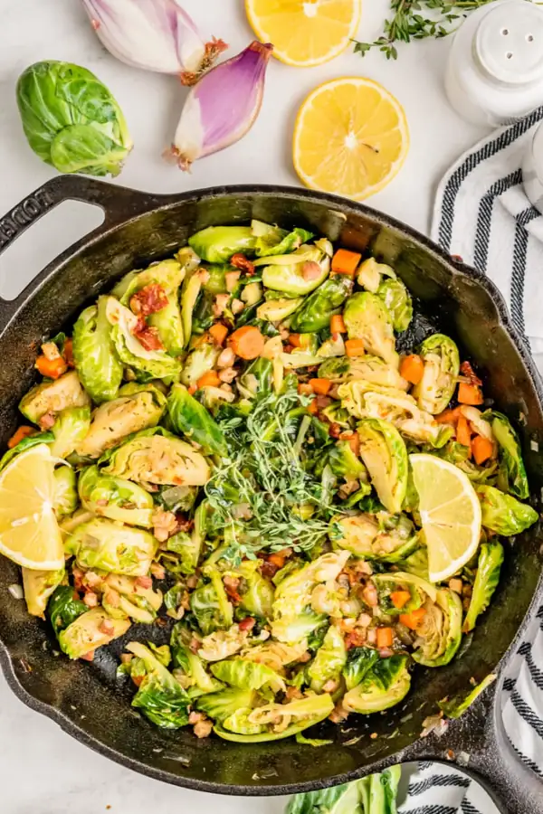 Brussels Sprouts with Lemon