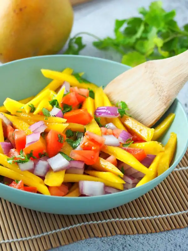Filipino Mango and Tomato Salad