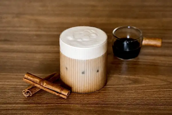 Brown Sugar Shaken Espresso Recipe with Cinnamon Cream Foam