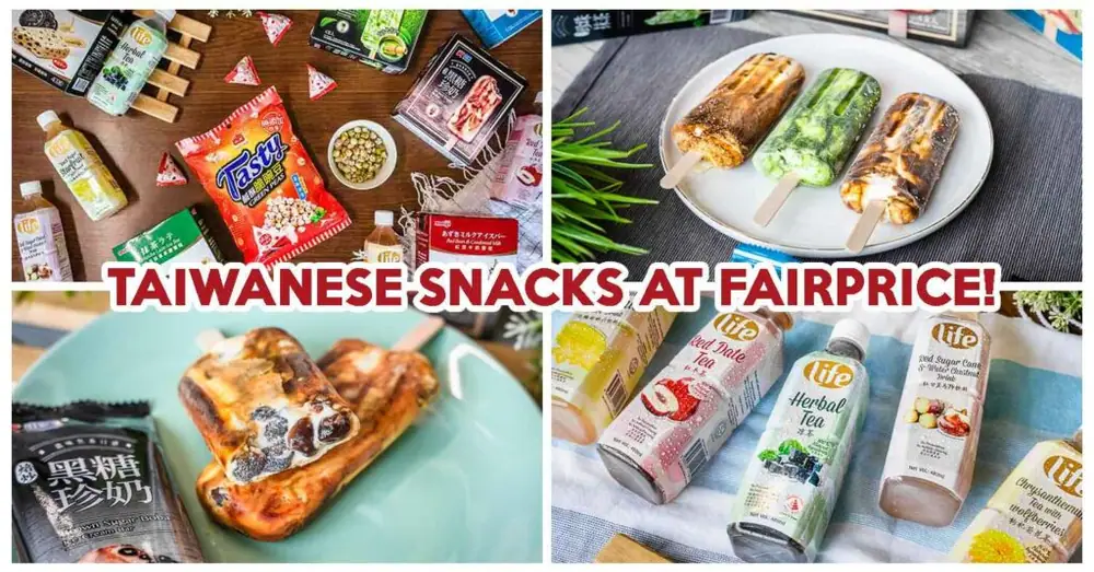 Feria FairPrice de Taiwán: 7 snacks para probar, incluyendo helado de té de burbujas Matcha Latte