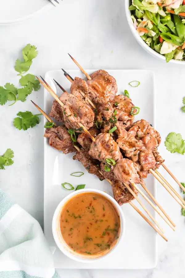 Coconut Curry Pork Satay