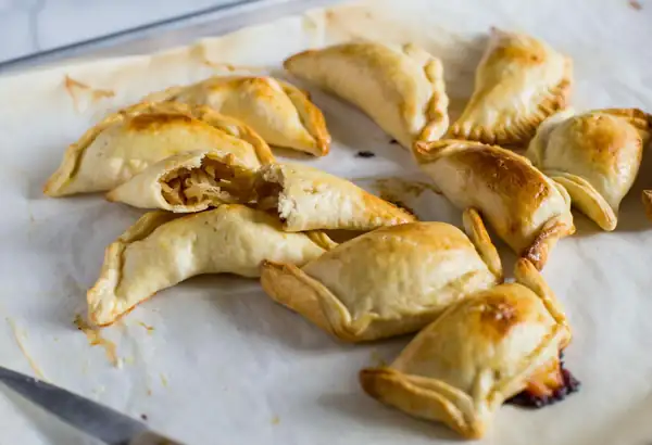 Pequenes or onion empanadas - Pilar Hernández's Chilean Cuisine