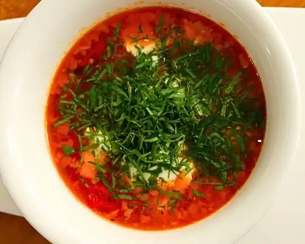 Traditional Bulgarian Soup with Bacon (Shopki Style Soup)