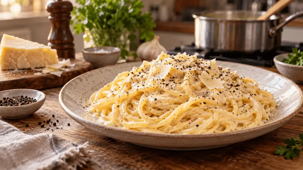 Julie Andrieu's “Speedy Spaghetti”: Her quick recipe that pleases the whole family