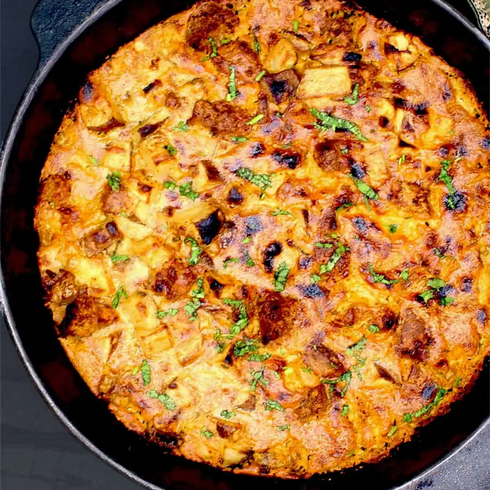 Cheesy Vegan Breakfast Casserole