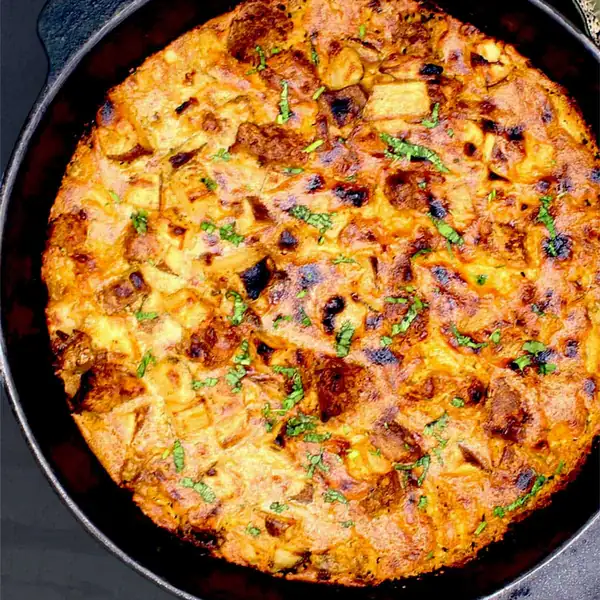 Cheesy Vegan Breakfast Casserole