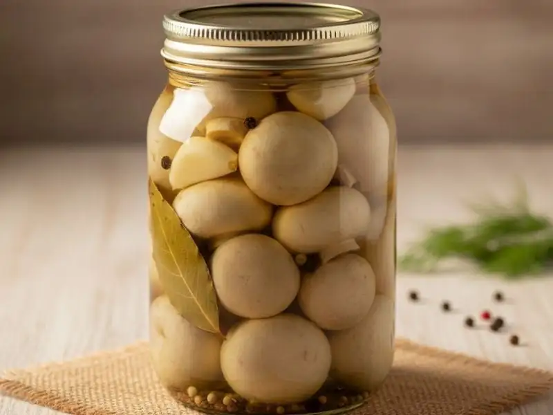 Delicious Recipes: Mushroom Pickle Recipe