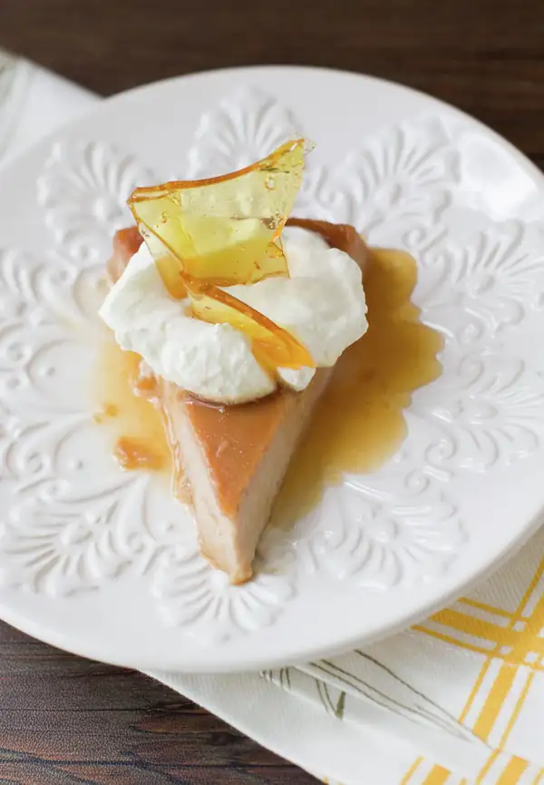 Lucuma flan - Pilar Hernández's Chilean Kitchen