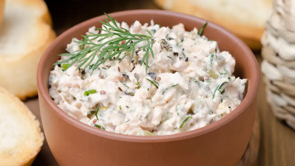 Salmon Spread On Pilot Bread Is Alaska's Twist On Tuna Salad Sandwiches