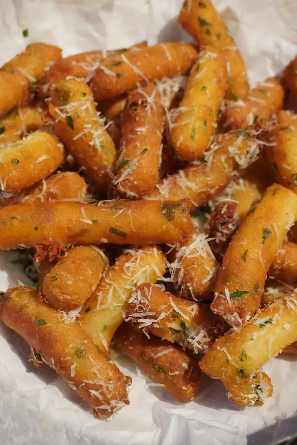 Garlic Parmesan Potato Sticks