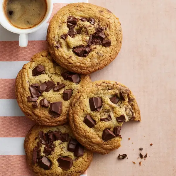 Small batch chocolate chip biscuits