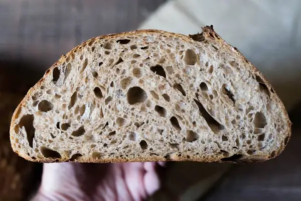 Freshly Milled Whole Wheat Sourdough