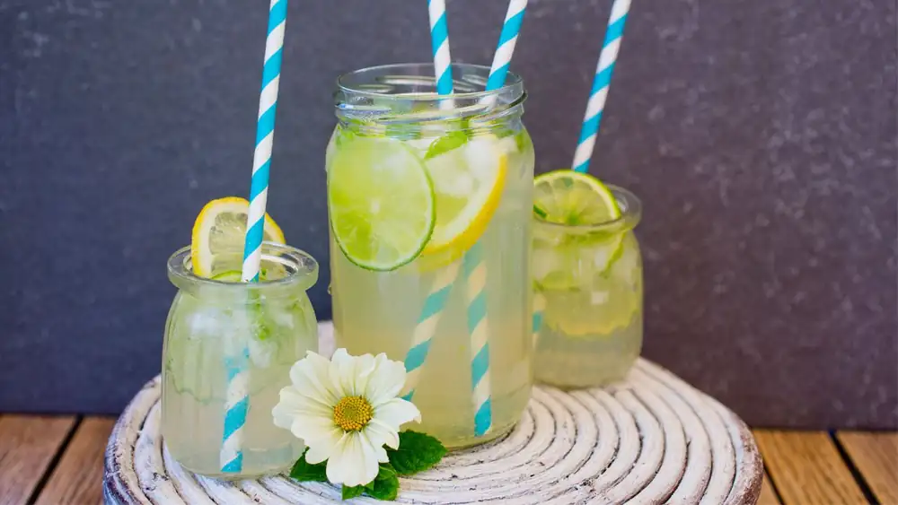 Homemade lemonade