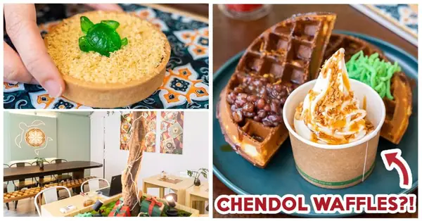 Ambling Turtle Review: New Cafe With Nyonya Curry Chicken Croissant, Chendol Waffles, And Tarts In Katong