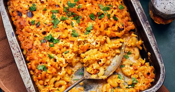 Elote-style mac & cheese