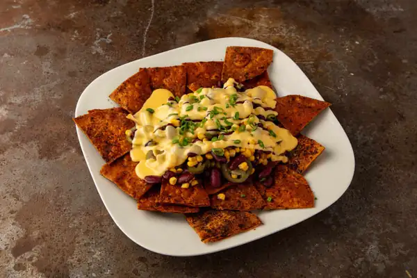 Cheese Nachos in Lavash Bread