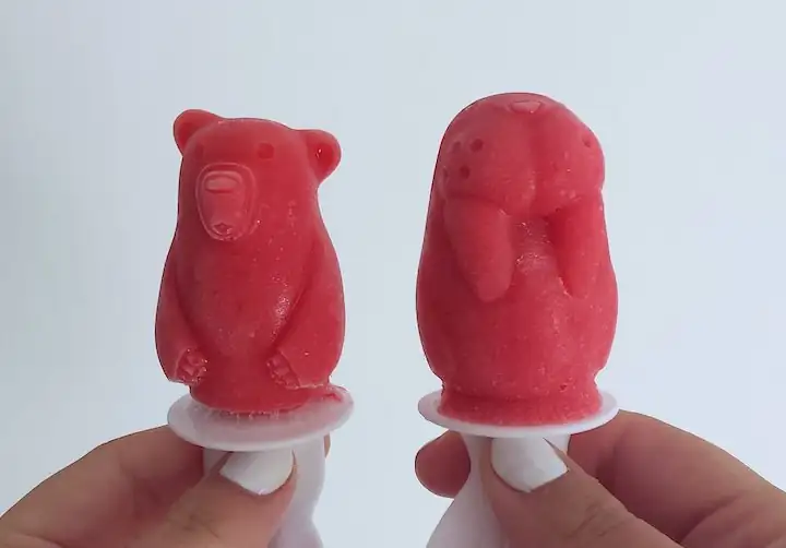 Kid-friendly: Yogurt and fruit ice pops