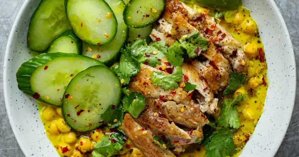 Chicken & Coconut Chickpeas