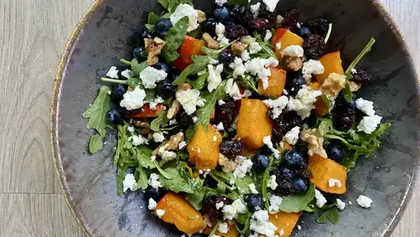 Simple pumpkin salad by Alex Sedláčková