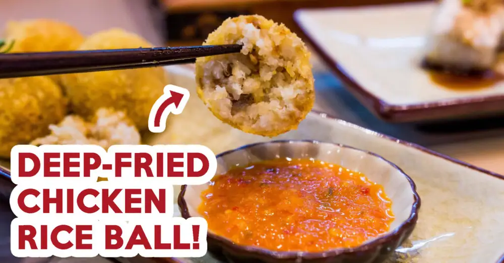 Reseña de Roost: Bolas de arroz con pollo fritas y sushi de arroz con pollo en Orchard